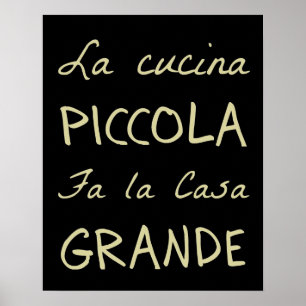 Póster Poster de Cucina del La (la cocina)