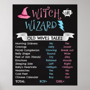 Póster Poster de cuentos de viejas esposas o asistentes