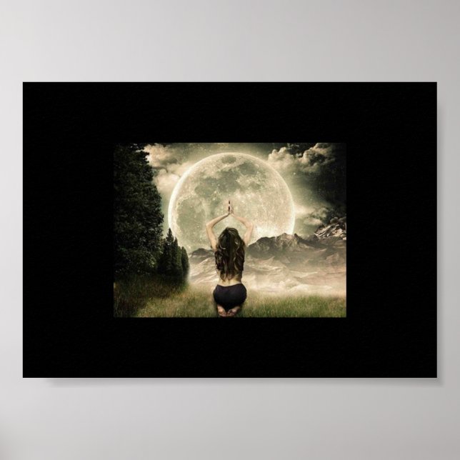 Póster Poster de culto a Luna Moon (Frente)