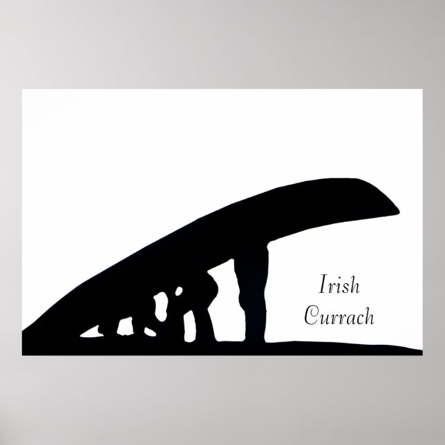 Póster Poster de currículum irlandés (Frente)