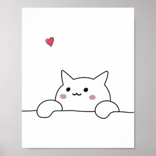 Póster Poster de Cute Kitten