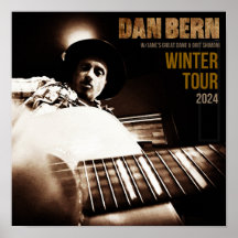 Poster de Dan Bern Winter Tour 2024