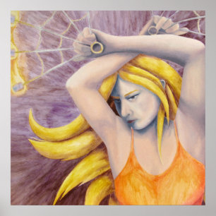 Póster Poster de danza de diosa de fuego