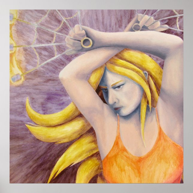 Póster Poster de danza de diosa de fuego (Frente)
