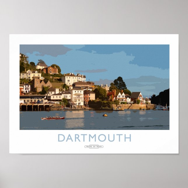 Póster Poster de Dartmouth Railway (Frente)