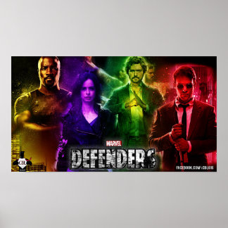 Póster Poster de defensores