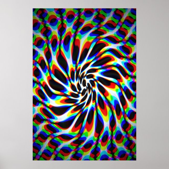 Póster Poster de deformación esterográfica (Frente)