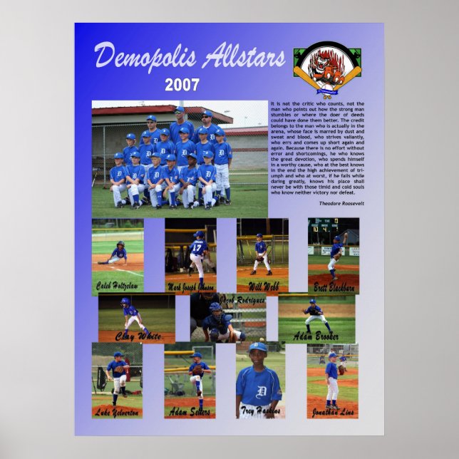 Póster poster de Demopolis All Stars 2007 (Frente)