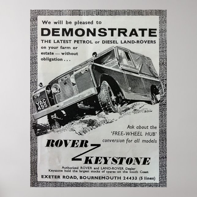 Póster Poster de demostración de Keystone (Frente)