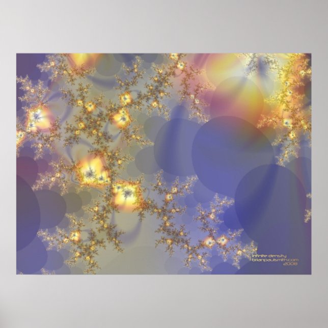 Póster Poster de densidad infinita (Frente)