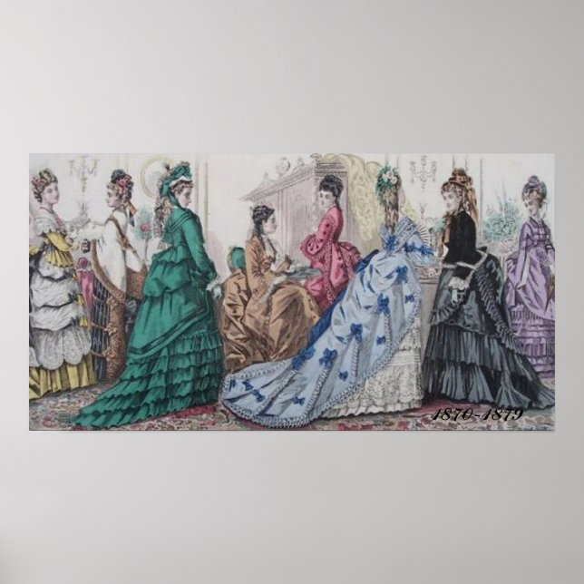 Póster Poster de depuración de damas de Victoria Imprimir (Frente)