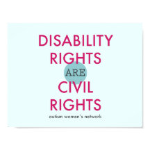 Poster de derechos de discapacidad