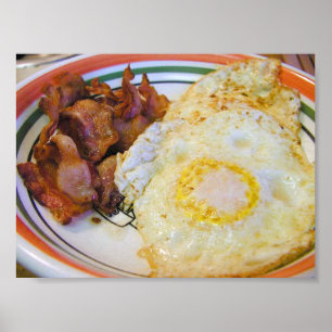 Póster Poster de desayuno