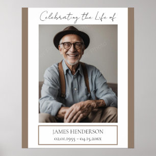 Póster Poster de descarga de fotos de Celebración de la V