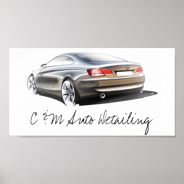 Póster Poster de desconexión automática de C & M (Frente)