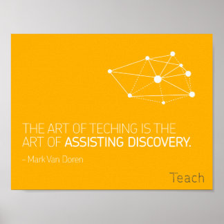 Póster poster de "descubrimiento"