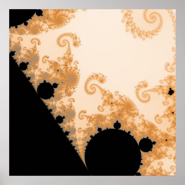 Póster Poster de detalles de oro sin fin (Frente)