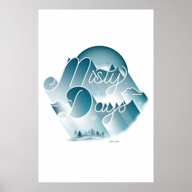 Póster Poster de días polvorientos (24x36) (Frente)