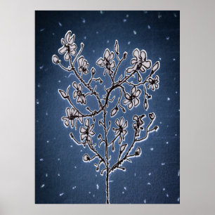 Póster Poster de dibujo de caracteres naturales