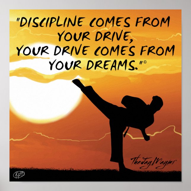 Póster poster de "Disciplina" (Frente)