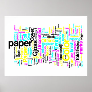 Póster POSTER de diseñadores CMYK