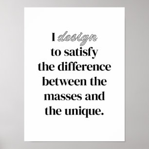 Póster Poster de diseño