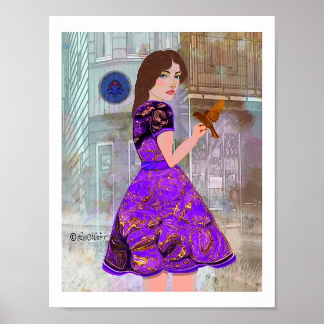 Póster Poster de diseño creativo de Comfort LeeMarie (Frente)