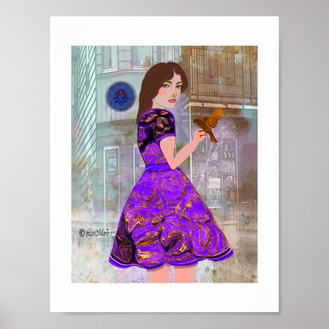 Póster Poster de diseño creativo de Comfort LeeMarie (Frente)