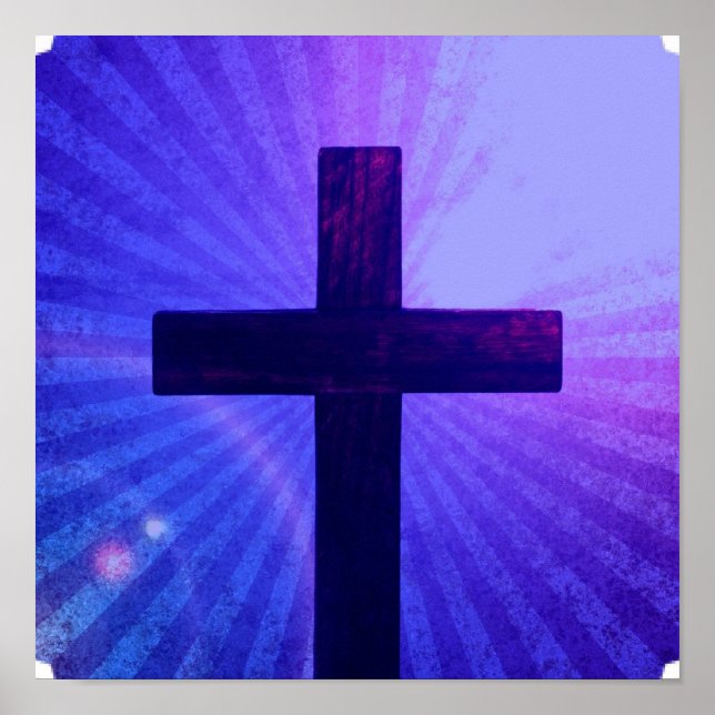 Póster Poster de diseño cruzado (Frente)