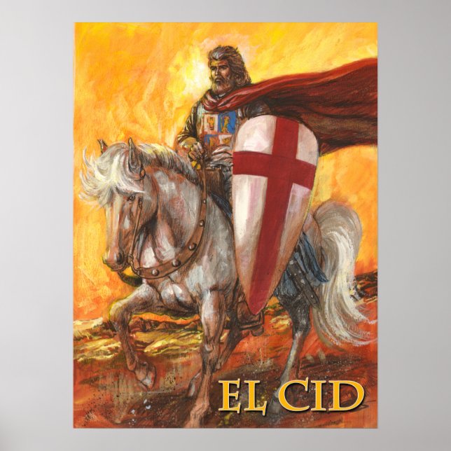 Póster Poster de diseño de El Cid V2 (Frente)
