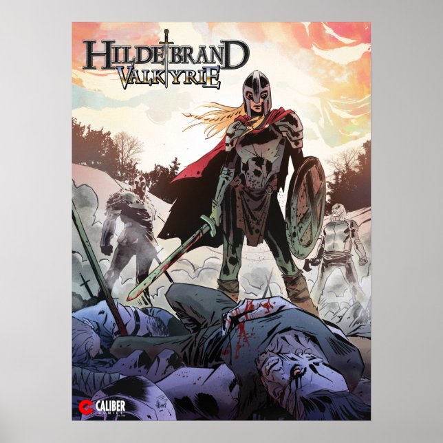 Póster Poster de diseño de Hildebrand V2 (Frente)