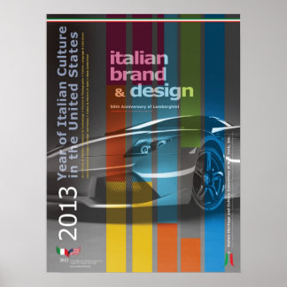 Póster poster de Diseño de Italia 2013