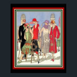 Póster Poster de diseño de moda Art Deco 16 x 20<br><div class="desc">Colorido,  Art Decó,  estampado de moda. medidas posters 16 x 20</div>