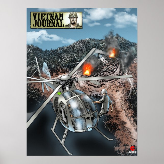 Póster Poster de diseño de Vietnam Journal V2 (Frente)