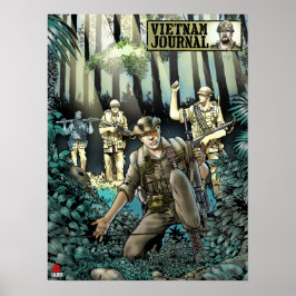 Póster Poster de diseño de Vietnam Journal V5