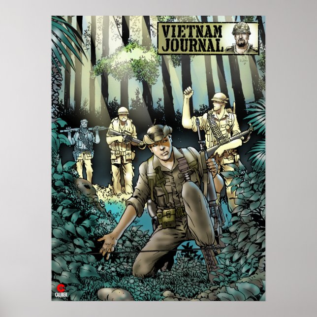 Póster Poster de diseño de Vietnam Journal V5 (Frente)