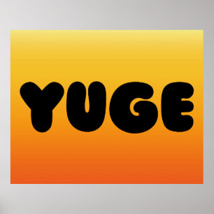 Póster Poster DE DISEÑO DE YUGE