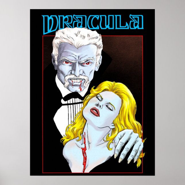 Póster Poster de diseño Dracula V1 (Frente)