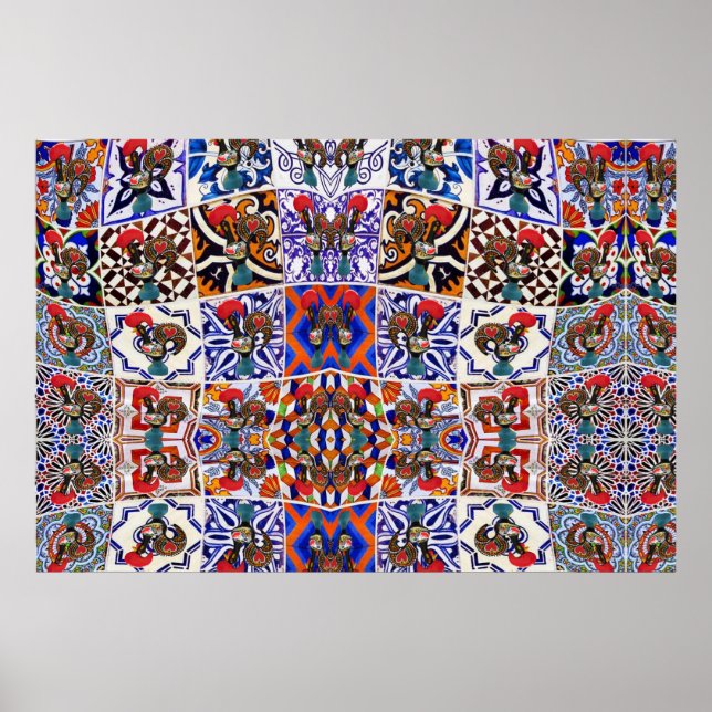 Póster Poster de diseños de cultura portuguesa (Frente)