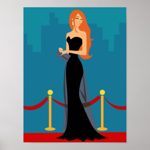 Póster Poster de Diva de Runway (Caucasiano)