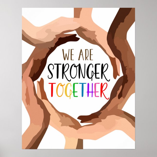 Póster Poster de diversidad (Frente)