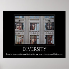 Póster Poster de Diversidad e Inclusión Revisión II