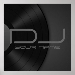 PÓSTER POSTER DE DJ