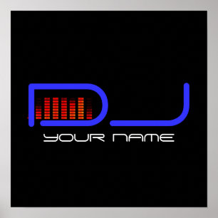 PÓSTER POSTER DE DJ