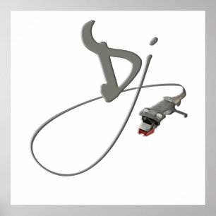 Póster Poster de DJ