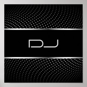 Póster Poster de DJ con clase
