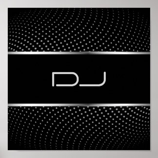 Póster Poster de DJ con clase
