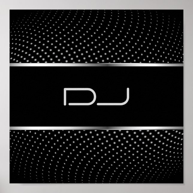 Póster Poster de DJ con clase (Frente)