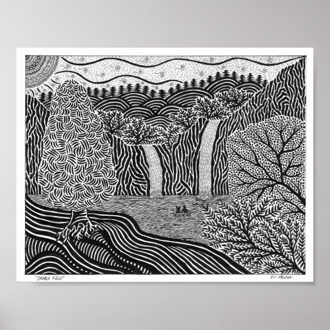 Póster Poster de doble caída (Frente)