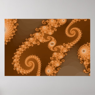 Póster Poster de doble espresso